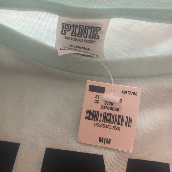 Women’s PINK Crop Top NWT - Picture 3 of 3